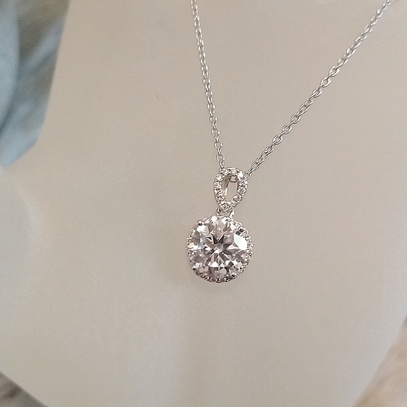 2/$30💕 BNWT Charmed Aroma Adjustable Sterling Silver Necklace - Picture 3 of 5